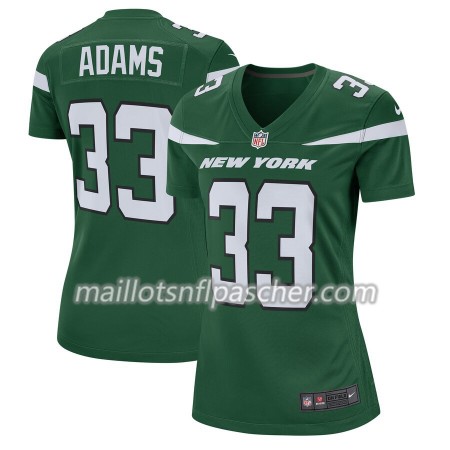 Maillot New York Jets Jamal Adams 33 Nike Vert - Femme